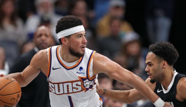 迈进投篮180俱乐部！进化版布克助推太阳6连胜